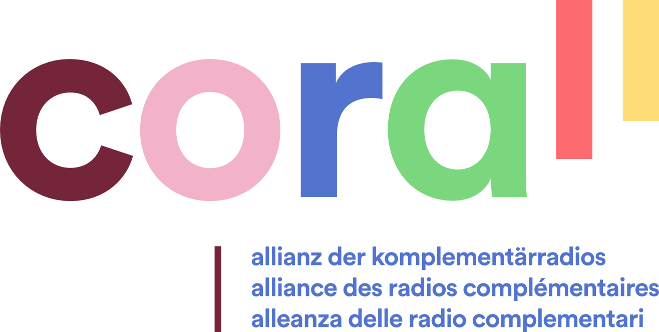 Corall Logo Corall - Verein der Komplementärradios in der Schweiz